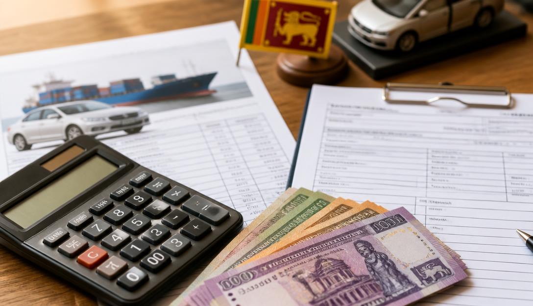 Calculator and customs forms for Sri Lankan import duty